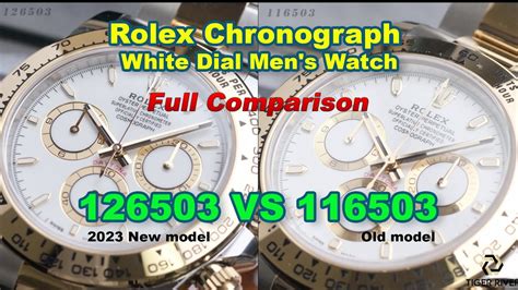 116503 rolex|Rolex 116503 vs 126503.